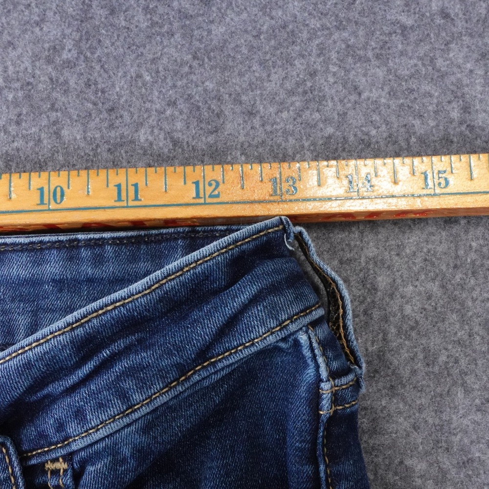 Hollister High-Rise Flare Jeans Dark Wash Blue W29 8R Bell Bottoms - Picture 4 of 12